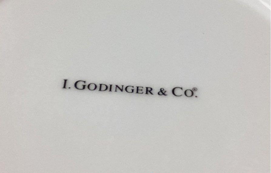 4-Pc I. Godinger & Co Playing Cards Dessert Saucer Plates