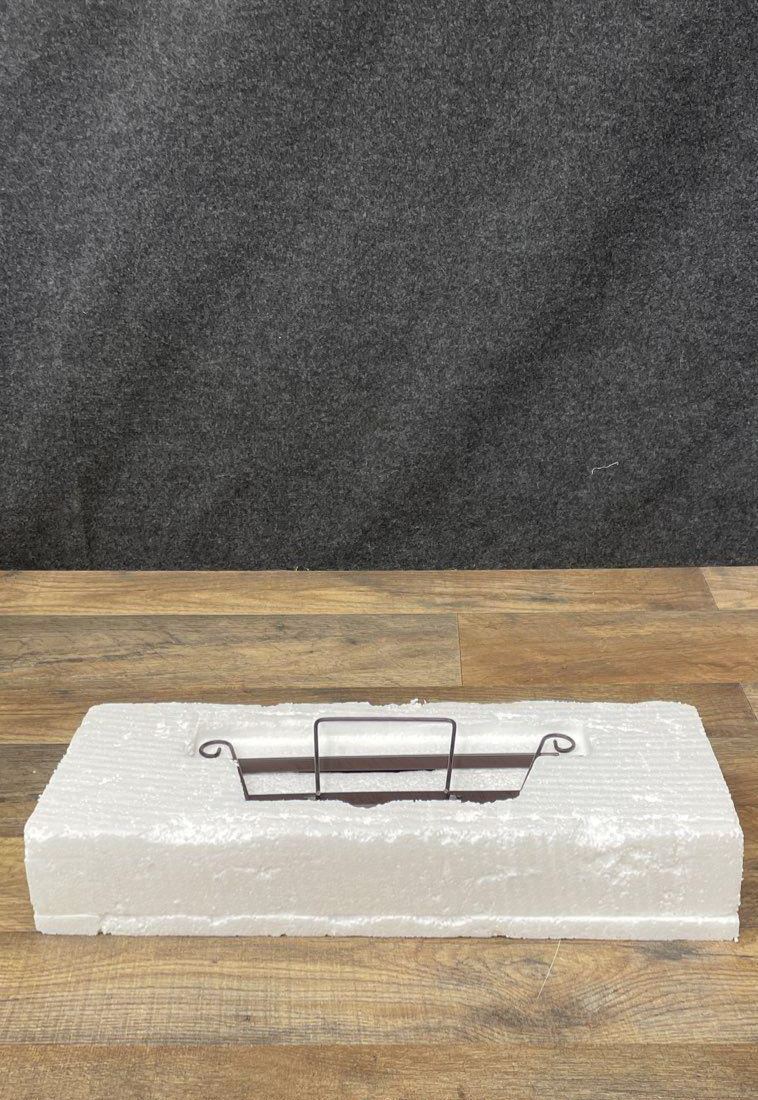 Traditions by Amscan Harvest Blessing Ceramic Serving Tray 17" with Stand, 2-Piece Set