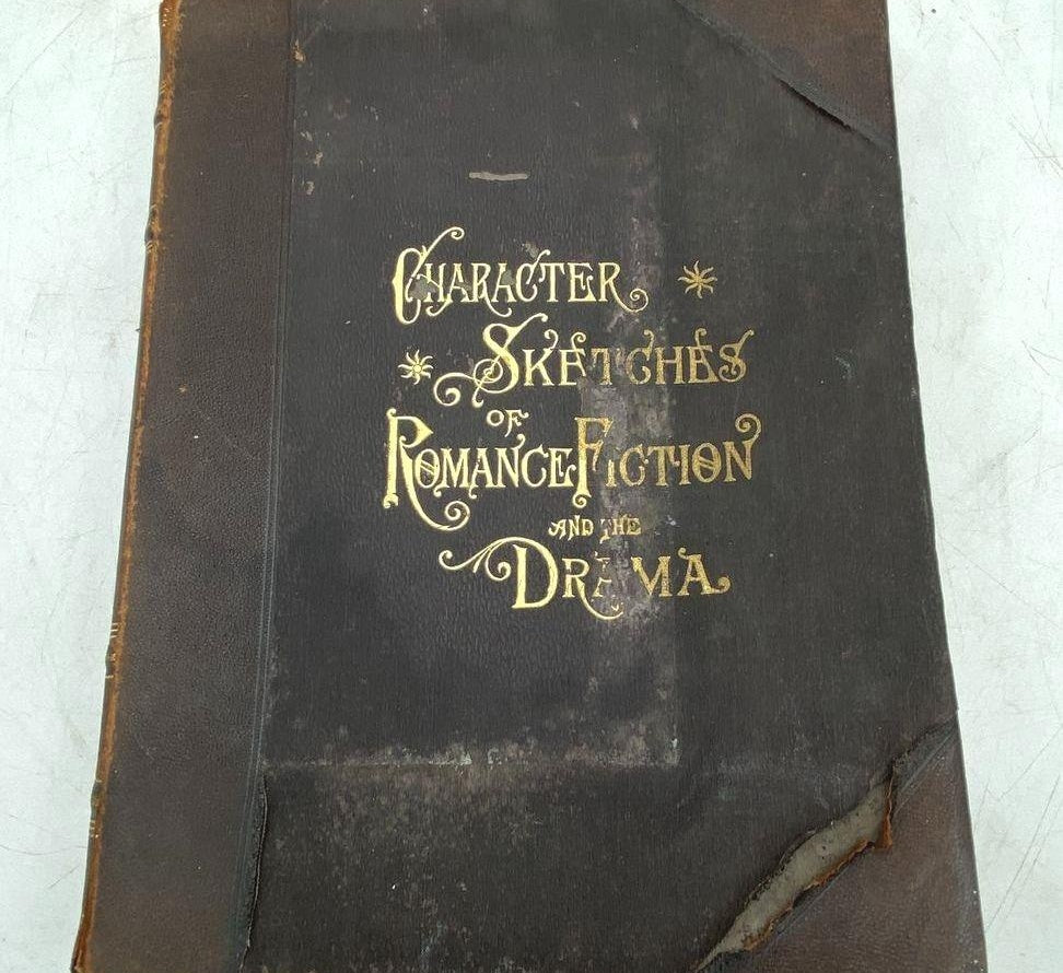 Character Sketches of Romance, Fiction and the Drama Volume VII | Antique Illustrated Literary Reference Book