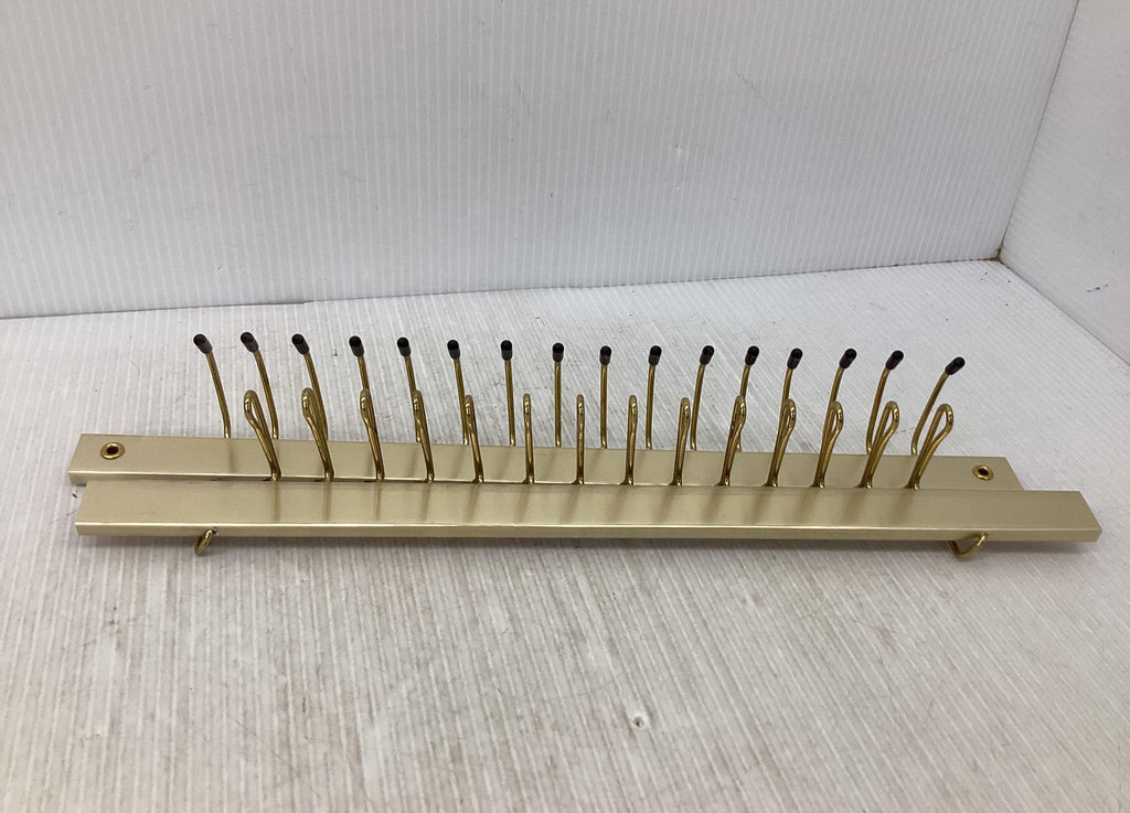Vintage Swank Wall-Mount Tie Rack with Original Box