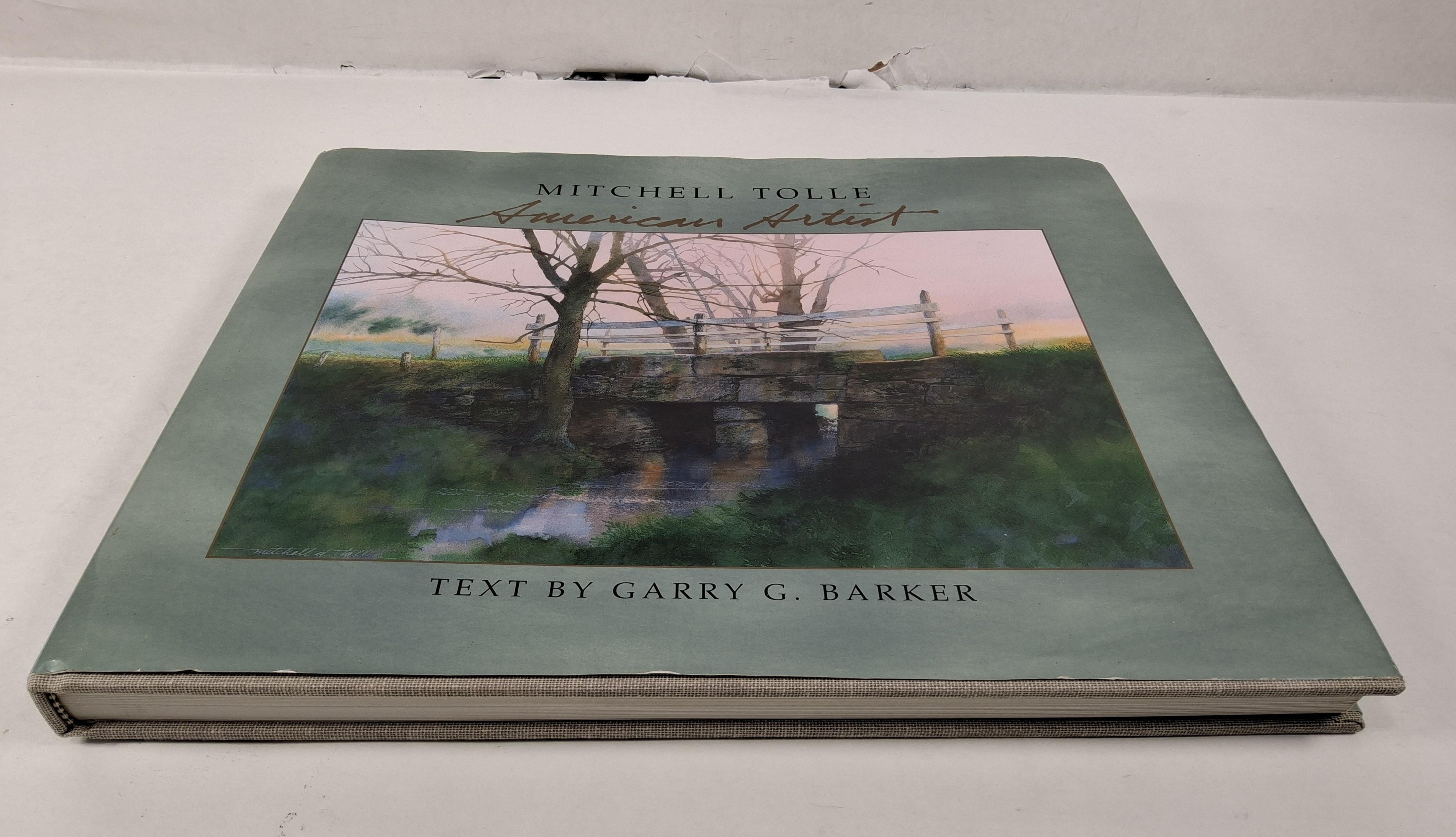 Mitchell Tolle American Artist Signed Edition Hardcover, Kentucky Folk Art Coffee Table Book