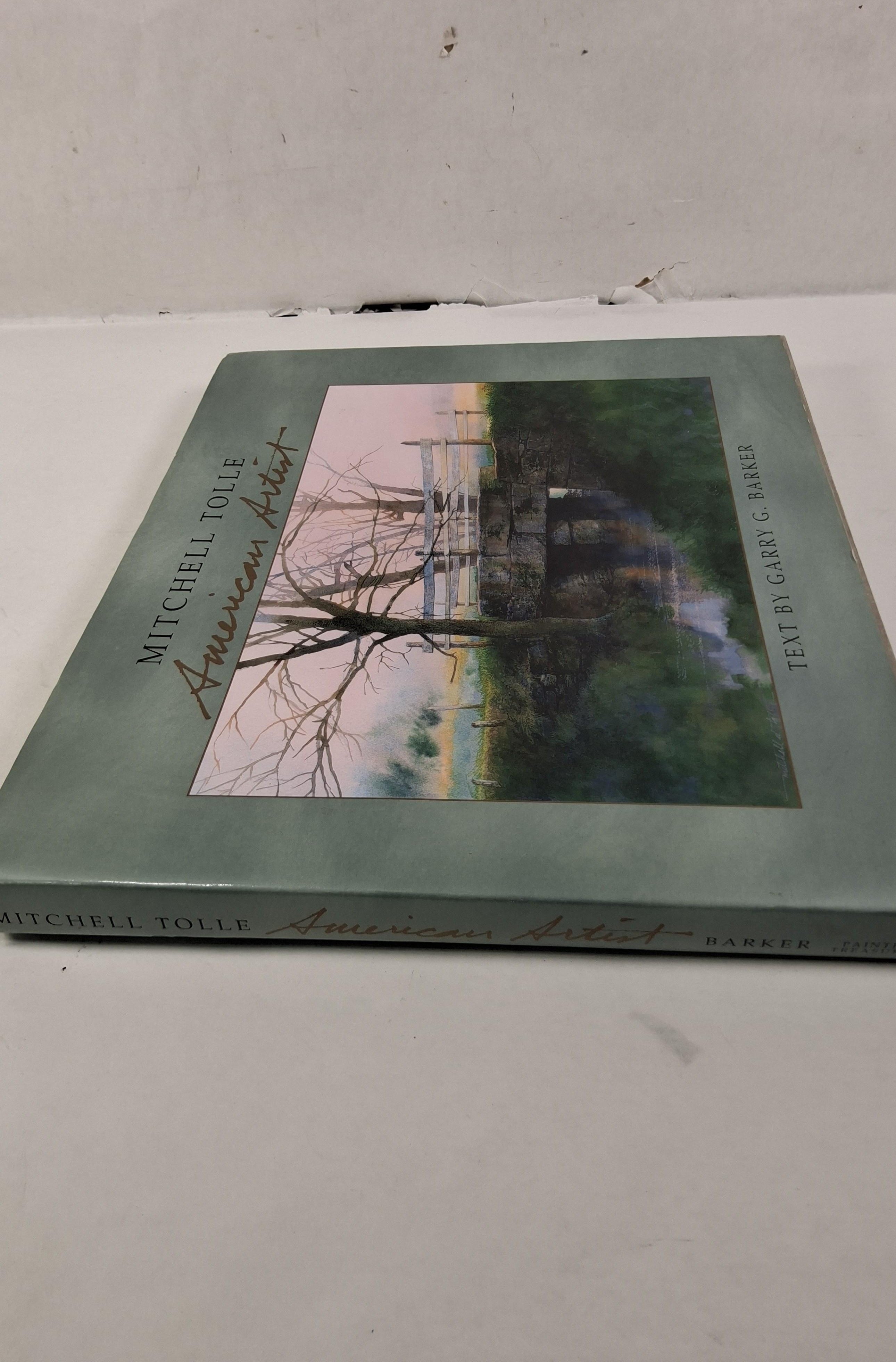Mitchell Tolle American Artist Signed Edition Hardcover, Kentucky Folk Art Coffee Table Book
