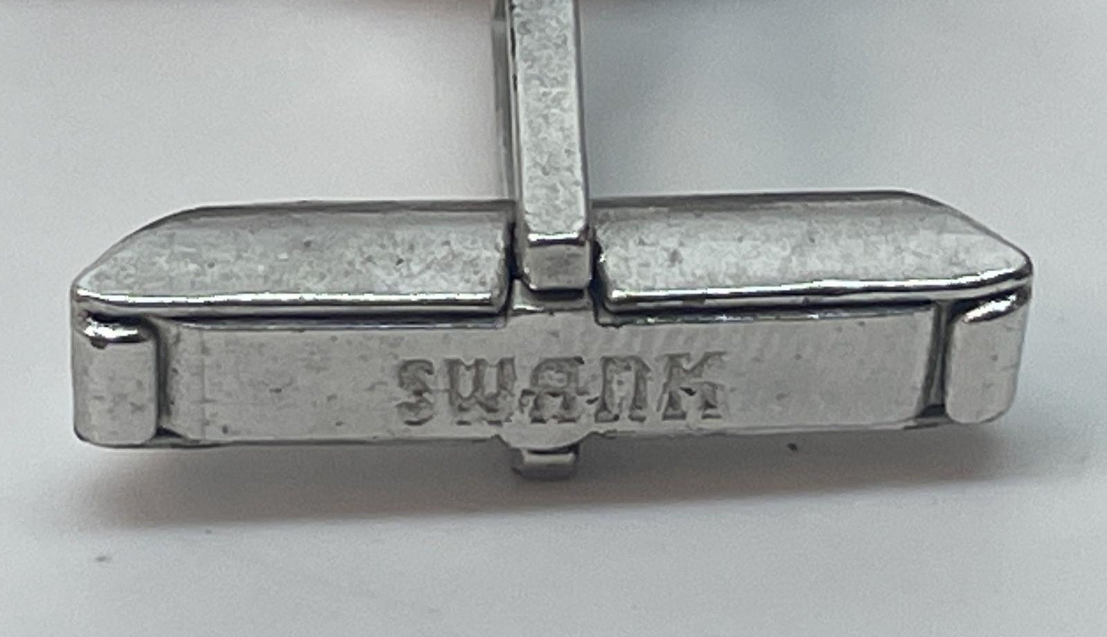 Swank Ford Model T Car Cufflinks, Silver Tone Vintage Automobile Men’s Jewelry