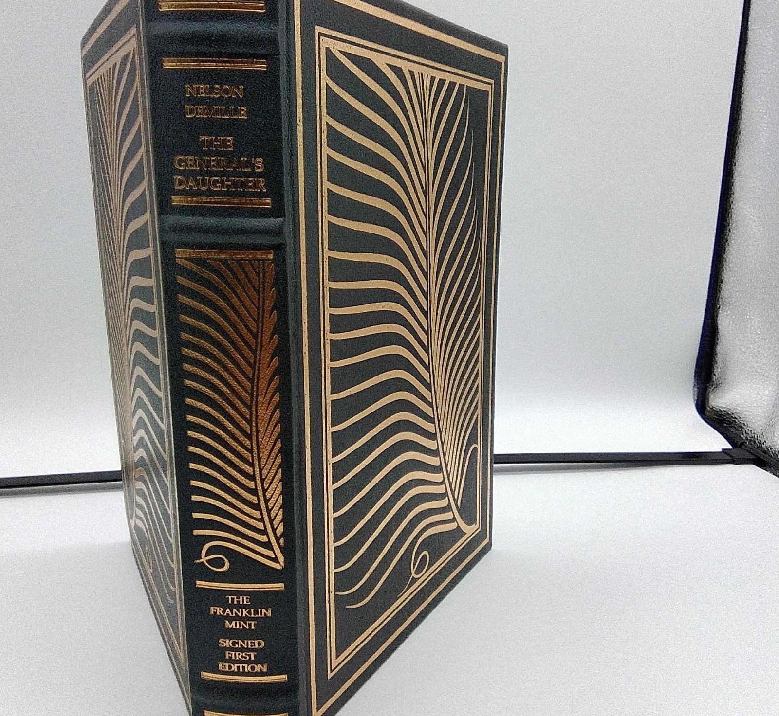 The General's Daughter by Nelson DeMille | Signed First Edition | Franklin Library 1992 Leather Bound