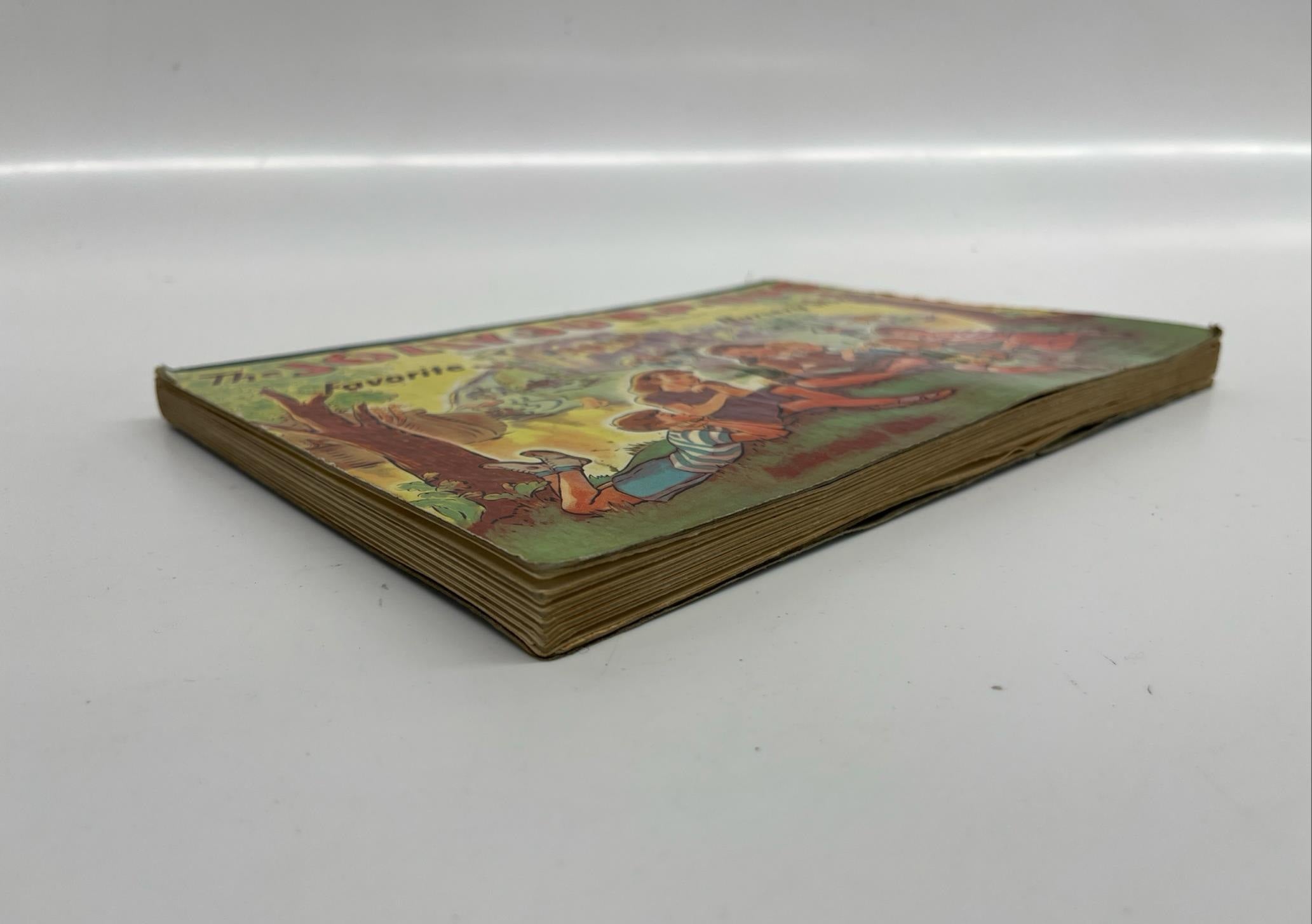 The Jolly Jump-Ups Favorite Nursery Stories McLoughlin Bros 1942 Pop-Up Book