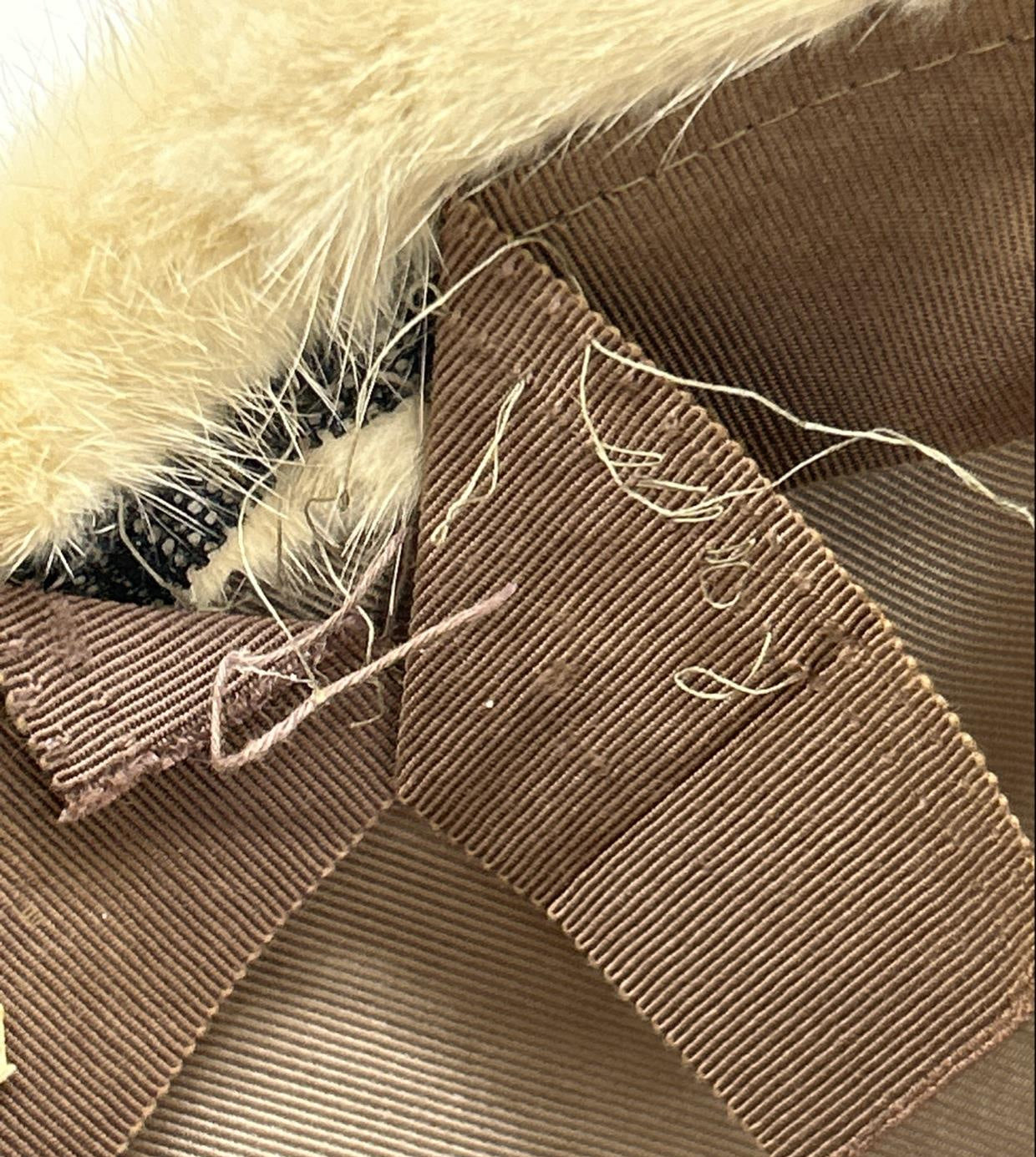 Frederick Nelson Vintage Fur Bucket Hat