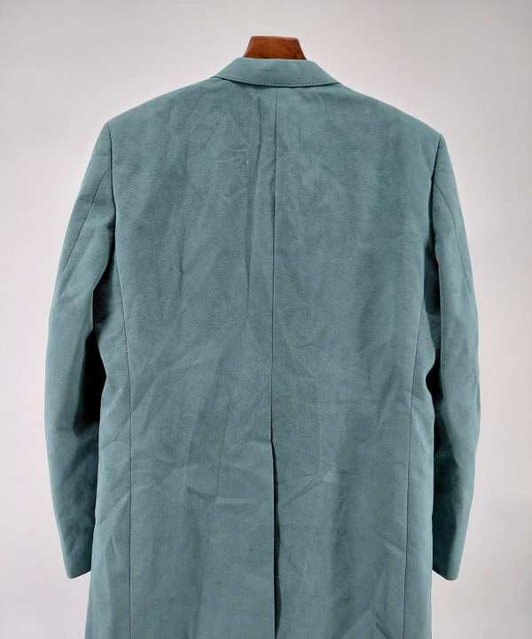 Milano Clothing Pierone's Men's Blazer Jacket, Blue-Green Polyester, Size 40