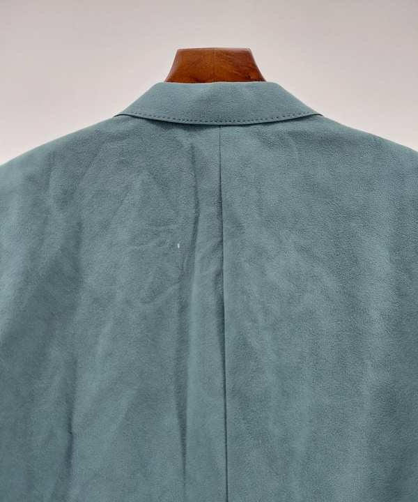 Milano Clothing Pierone's Men's Blazer Jacket, Blue-Green Polyester, Size 40
