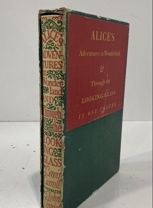 (SOLD) Alice's Adventures in Wonderland & Through the Looking-Glass by Lewis Carroll (1941 Heritage Press)
