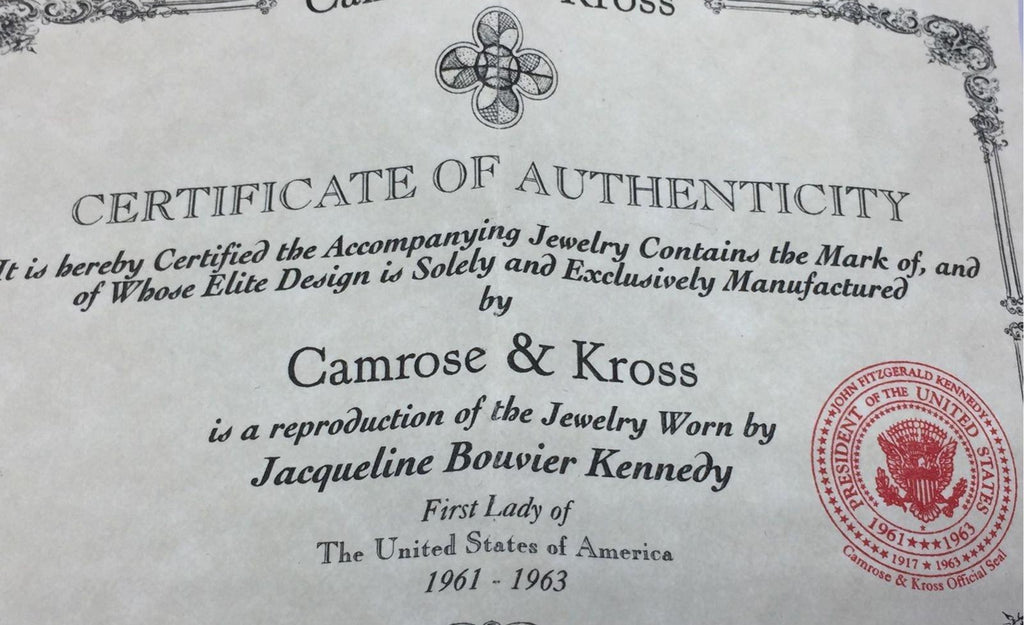 Camrose & Kross Vintage Brooch 22.91 Grams