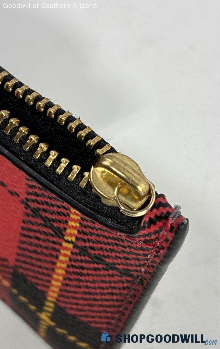 Coach Tartan Coin Purse