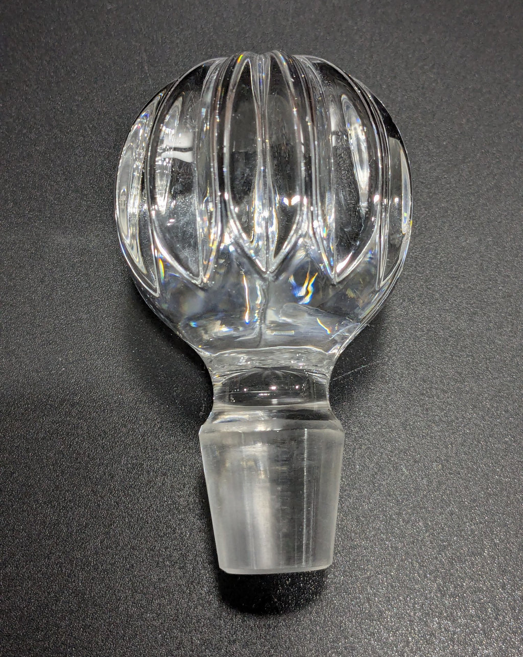 Vintage Fitz and Floyd Crystal Whiskey Decanter