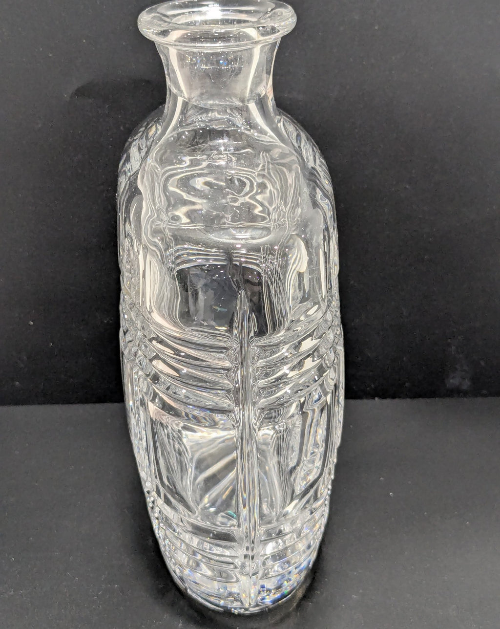 Vintage Fitz and Floyd Crystal Whiskey Decanter
