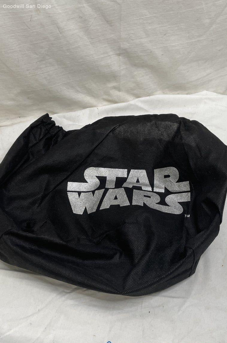 Loungefly Star Wars Darth Vader Patent Handbag, Black Silver Dome Satchel Purse