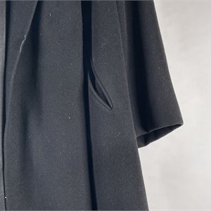 Vintage 1950s Mark IV 100% Cashmere Fur Coat, Size Small-Medium