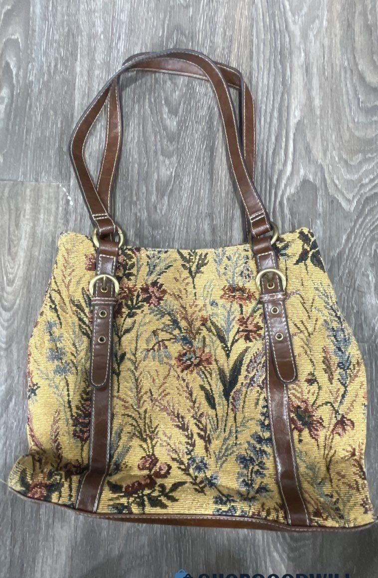 Rosetti Brown Floral Tote