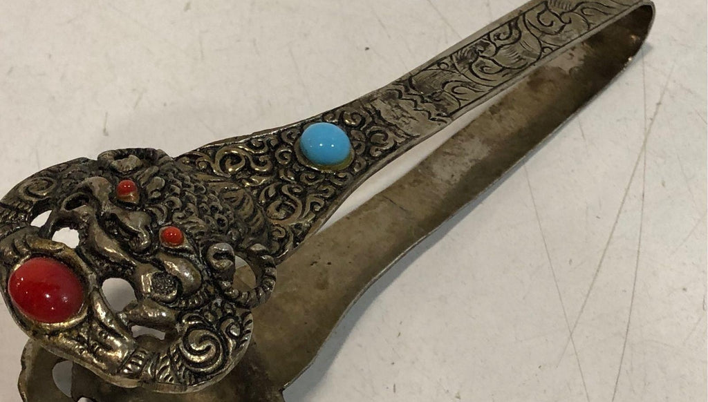 Unique Vintage Ice Sugar Tongs