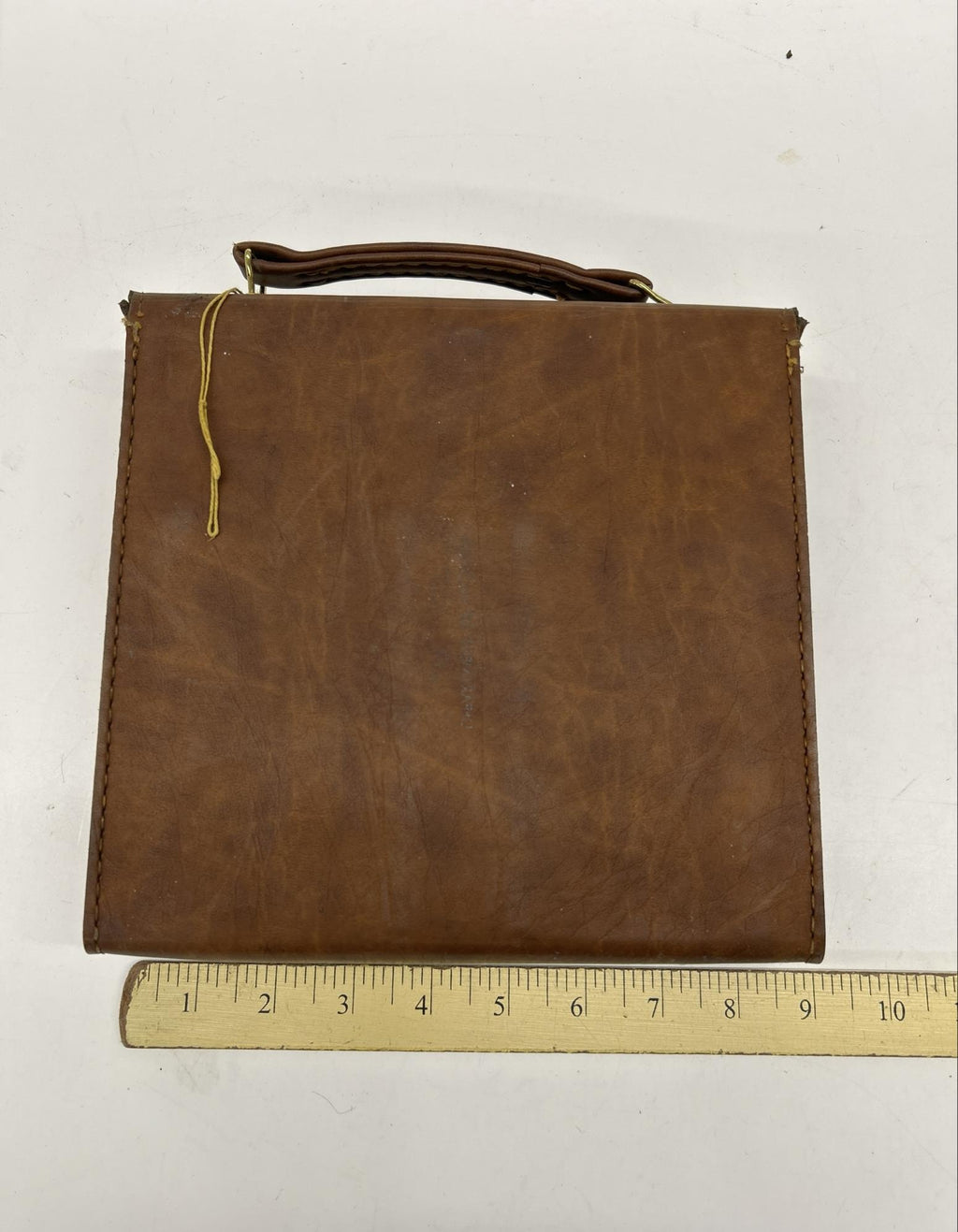 Vintage Leather Portable Bar Set with Cocktail Accessories, Travel Liquor Case Barware Kit
