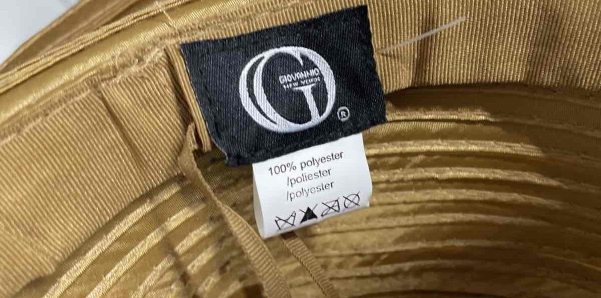 Giovannio New York Gold Bow Hat - Size OS