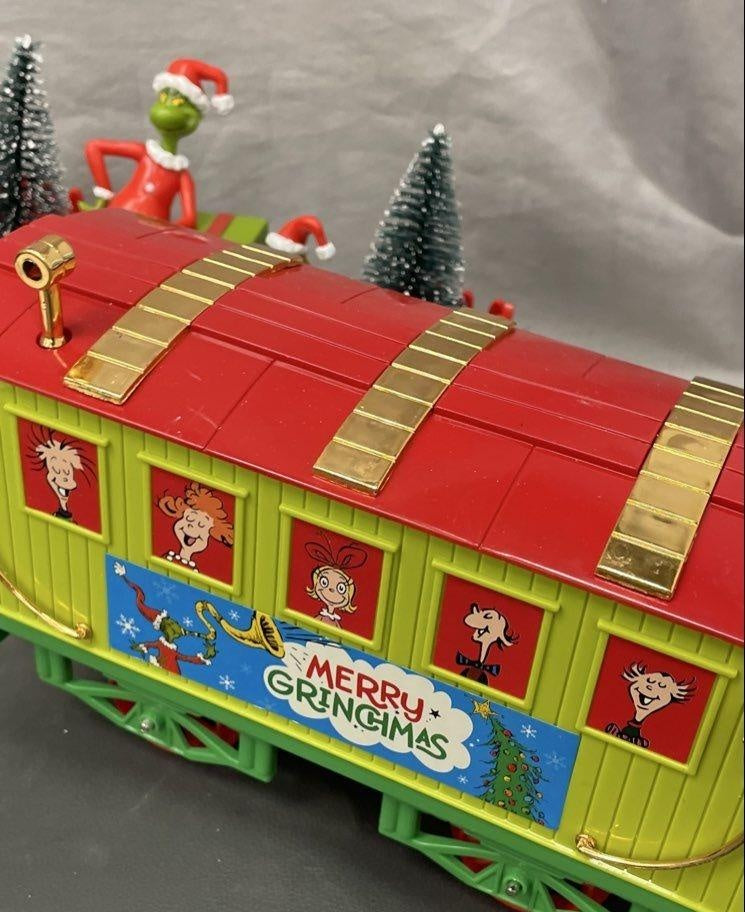 Dr. Seuss The Grinch Holiday Express Train Set, 65th Anniversary