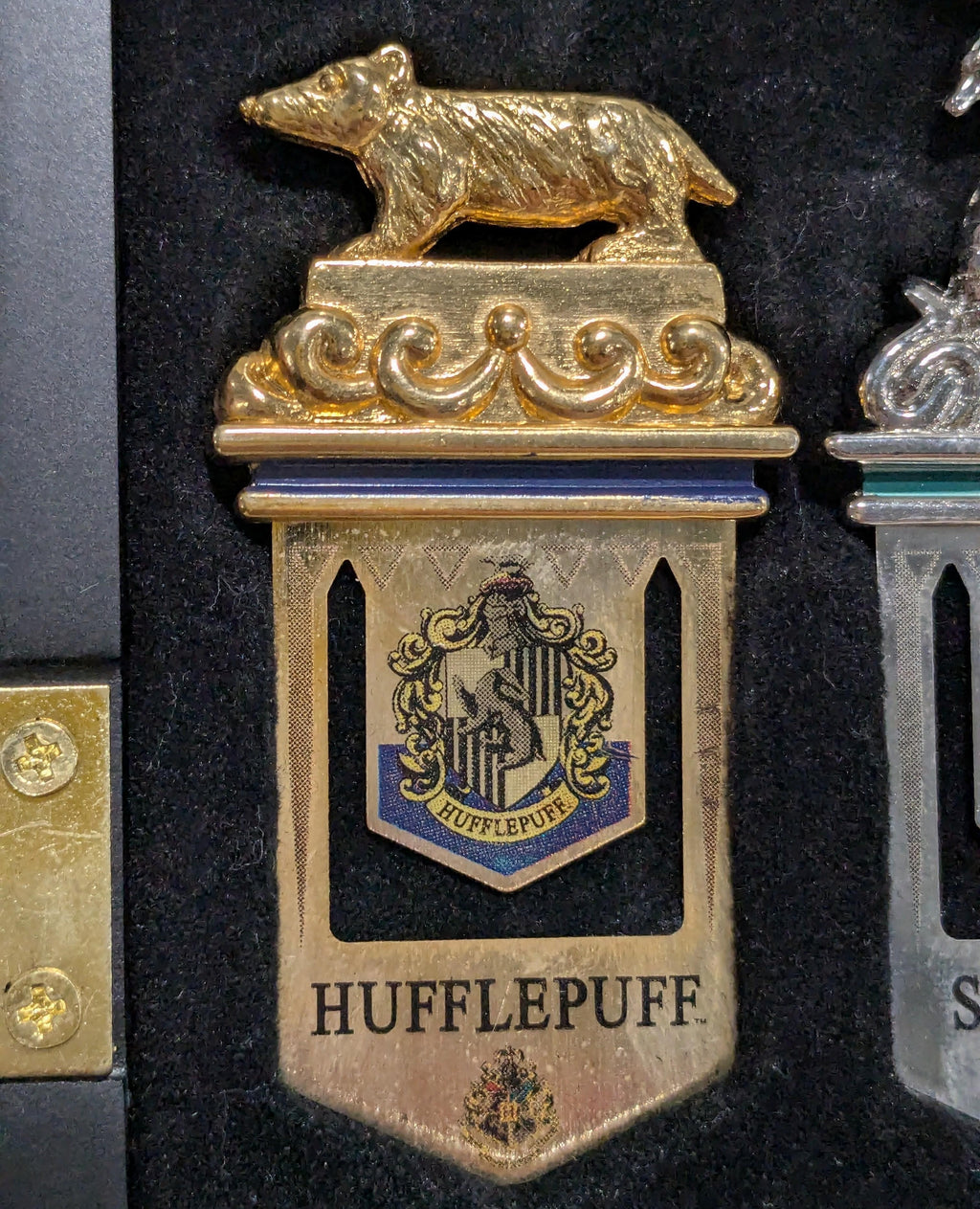 Harry Potter Hogwarts House Crest Metal Bookmarks Set of 4