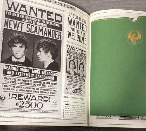 (SOLD) The Case of Beasts by Mark Salisbury | Designed by MinaLima | Fantastic Beasts Wizardry Archive Book 2016