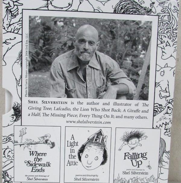 Shel Silverstein Poems and Drawings 3 Book Hardcover Set