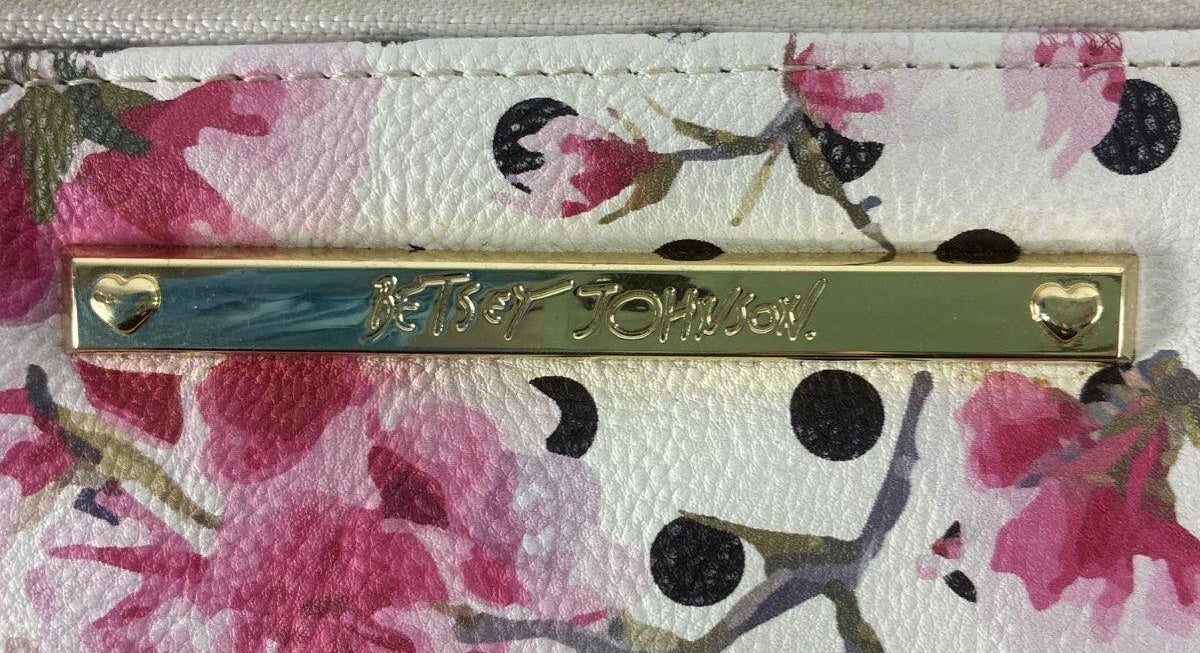 Betsey Johnson Floral Print Wallet