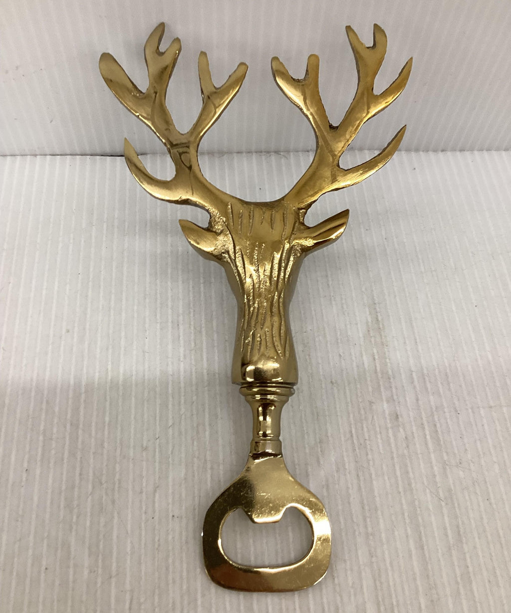 Gold-Tone Deer Antler Bottle Opener