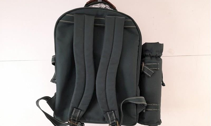 Picnic at Ascot 2-Person Picnic Set Backpack Plates Flatware & More
