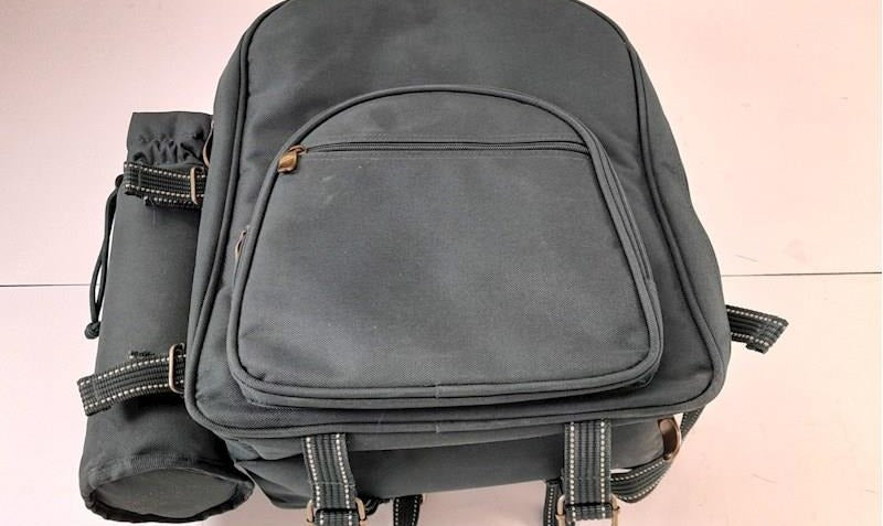 Picnic at Ascot 2-Person Picnic Set Backpack Plates Flatware & More