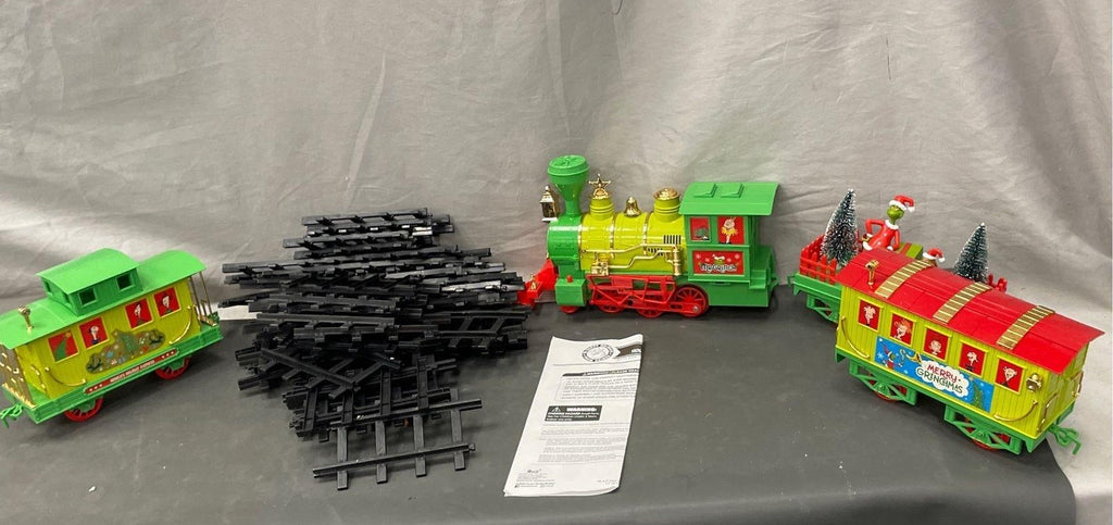 Dr. Seuss The Grinch Holiday Express Train Set, 65th Anniversary