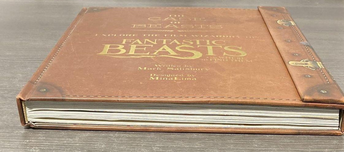 (SOLD) The Case of Beasts by Mark Salisbury | Designed by MinaLima | Fantastic Beasts Wizardry Archive Book 2016