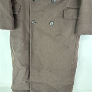 (DUPLICATE) Men's Double Breasted Dark Brown Overcoat