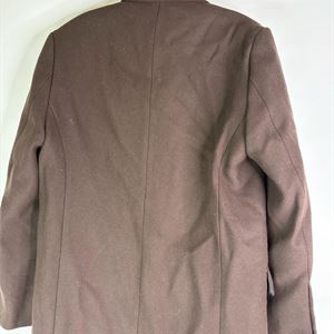 (DUPLICATE) Men's Double Breasted Dark Brown Overcoat