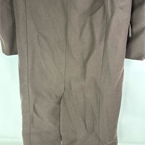 (DUPLICATE) Men's Double Breasted Dark Brown Overcoat