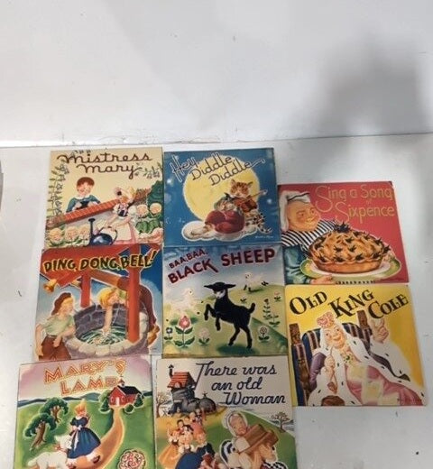 The Stand-Up Mother Goose | Complete Boxed Pop-Up Set with Eight Nursery Rhyme Books