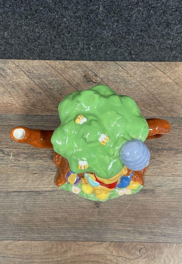 Disney Winnie the Pooh Houston Harvest Ceramic Mr. Sanders Tree House Teapot