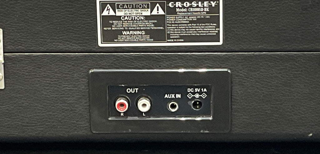 Crosley Portable Record Player - Autographed by Unknown Signer Missing Cord