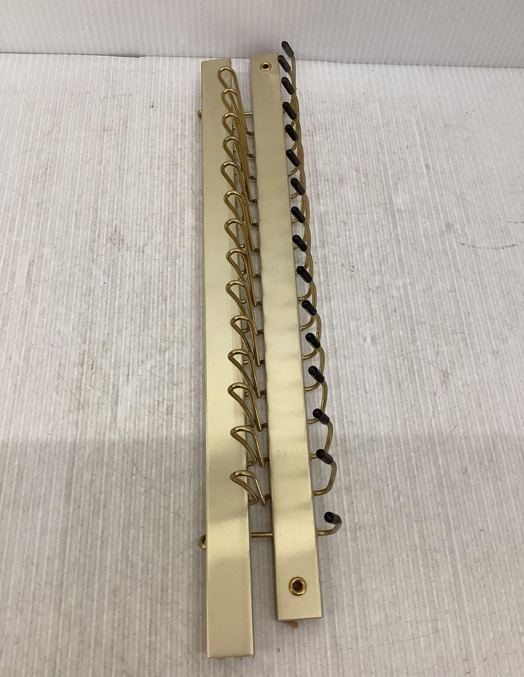 Vintage Swank Wall-Mount Tie Rack with Original Box