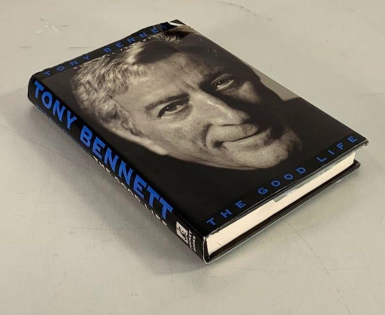 Signed Tony Bennett The Good Life First Edition First Printing Hardcover 1998 Autographed Dust Jacket