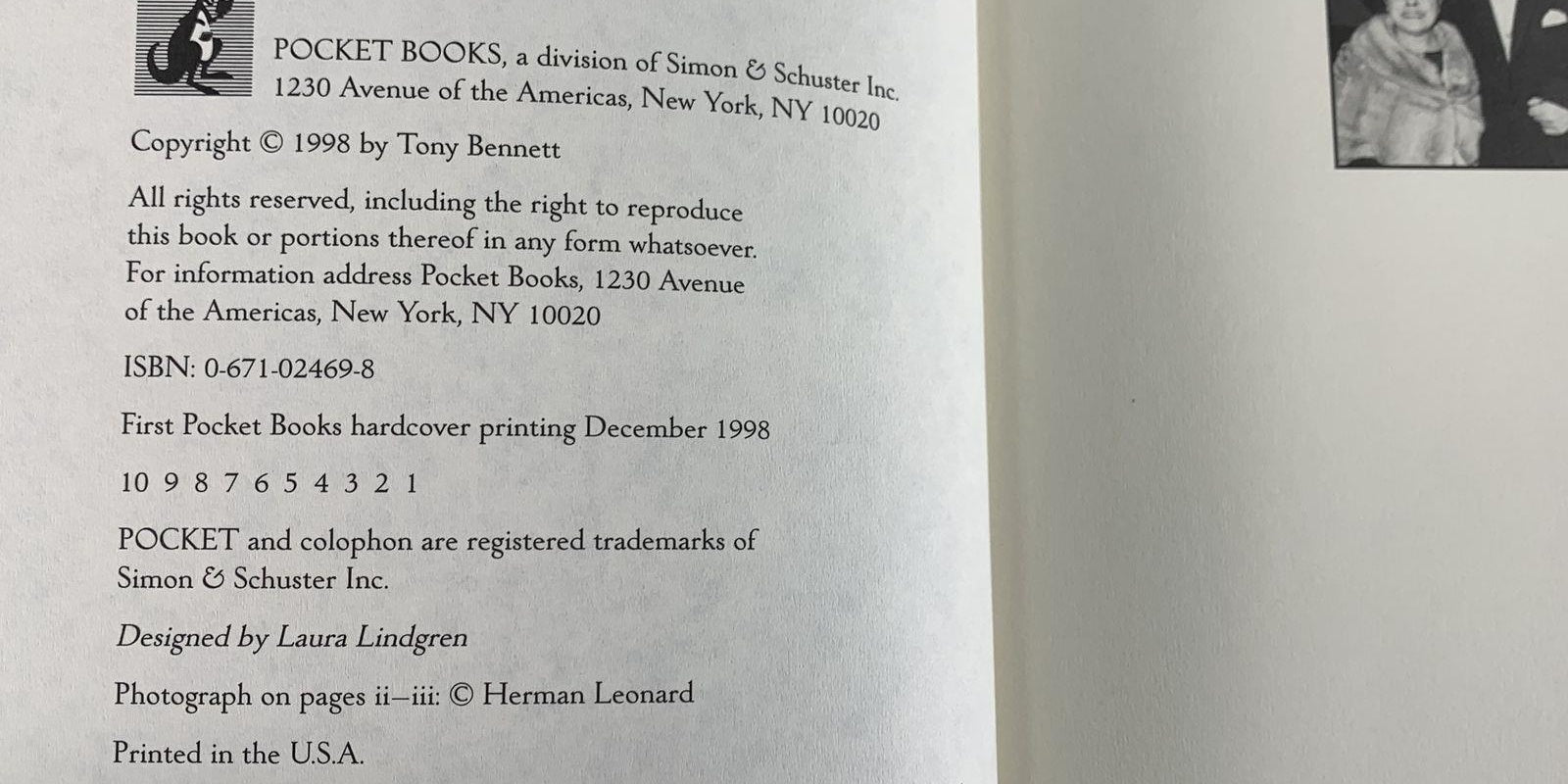 Signed Tony Bennett The Good Life First Edition First Printing Hardcover 1998 Autographed Dust Jacket