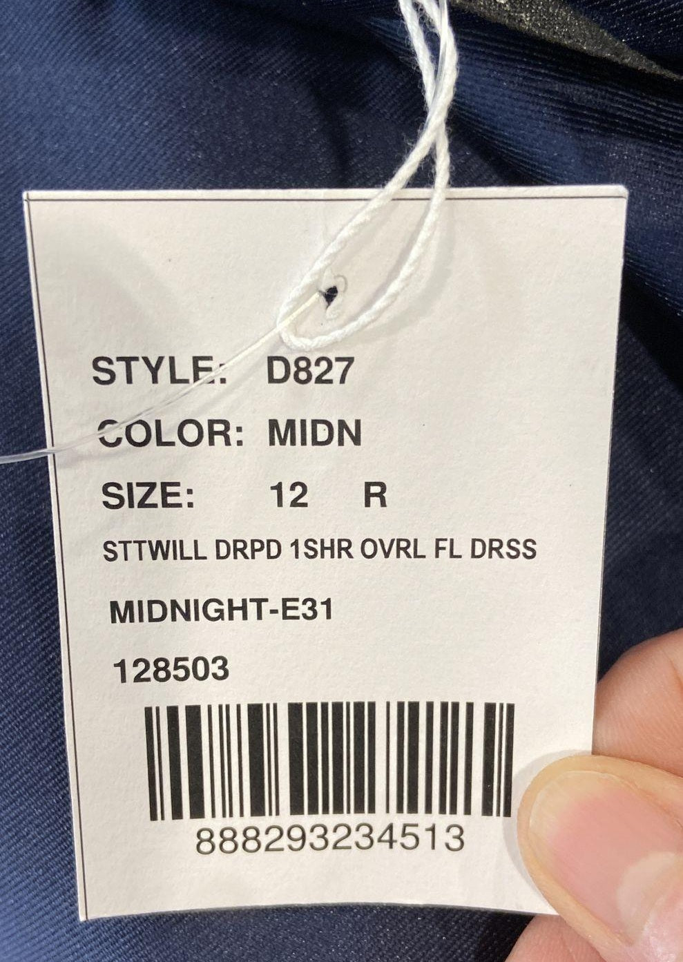 Alfred Sung Navy Midnight One-Shoulder Long Formal Dress Size 12
