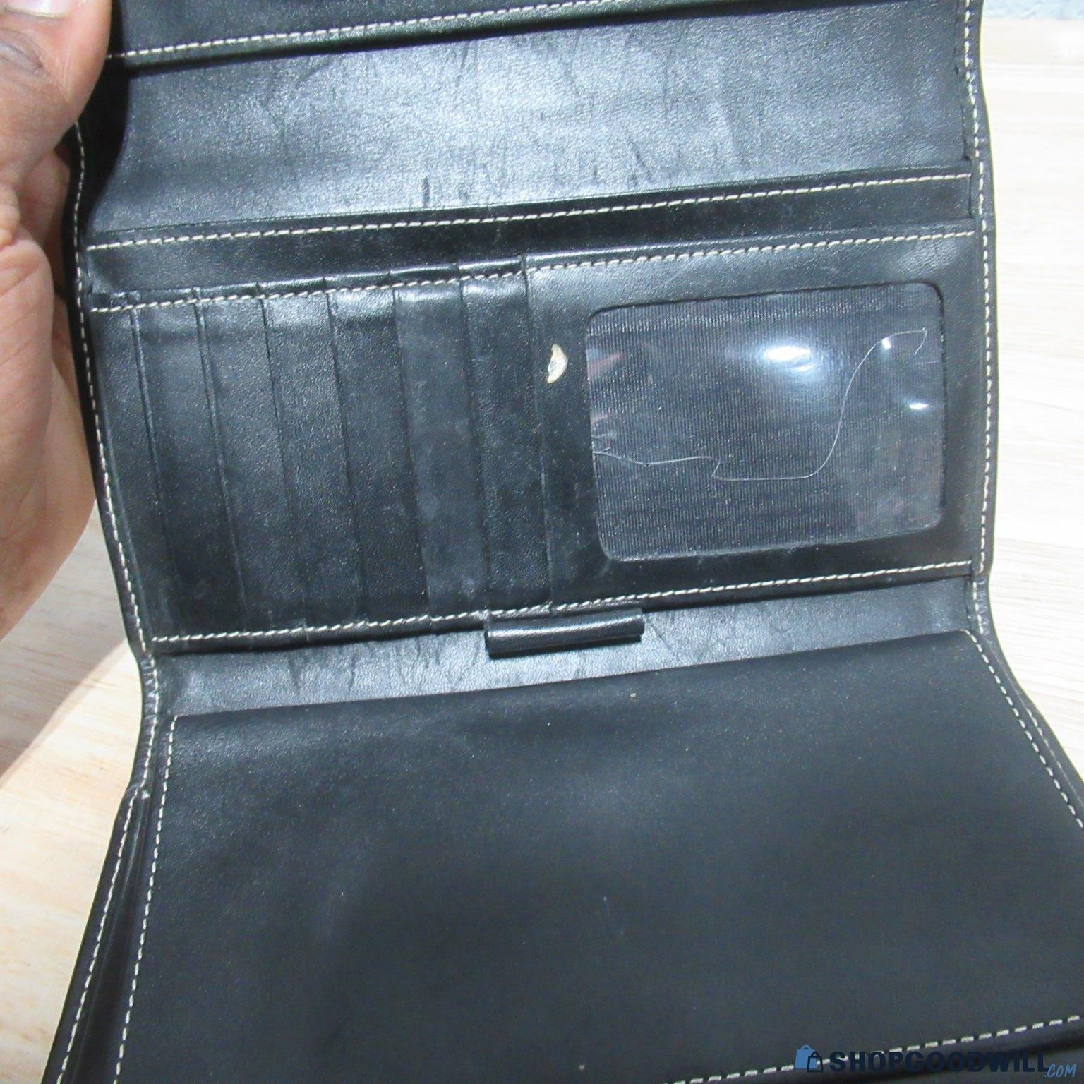 Brown-Black Dooney & Bourke Women's Wallet