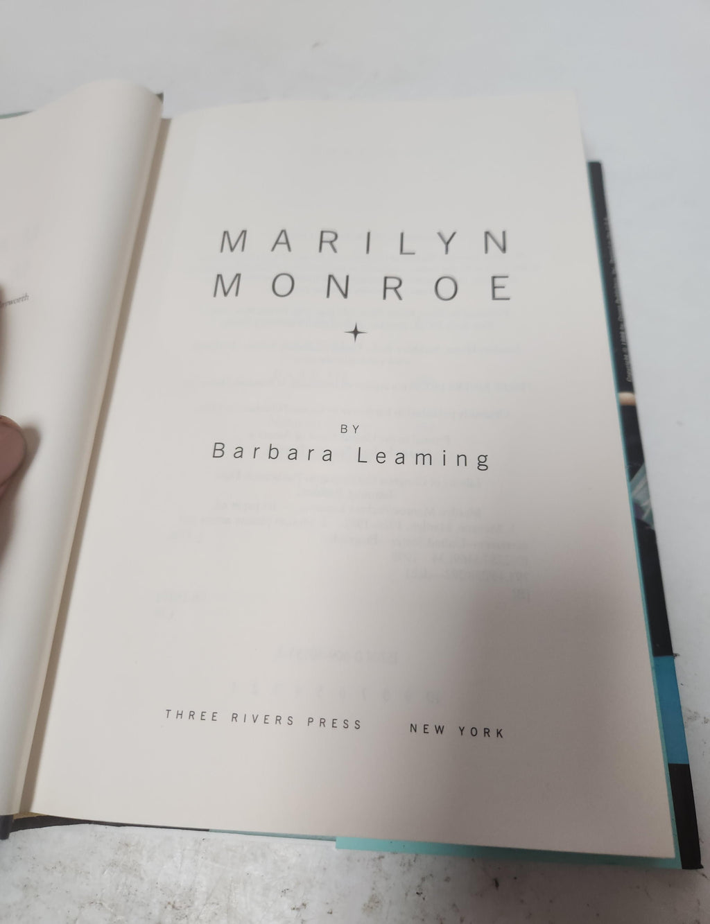 Marilyn Monroe by Barbara Leaming