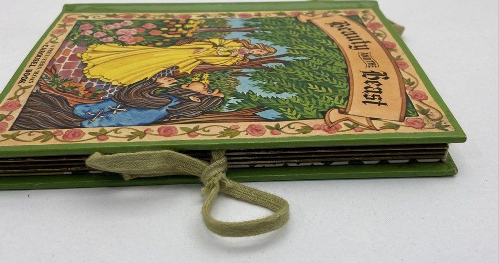 Beauty and the Beast Carousel Pop-Up Book | Price Stern Sloan | Complete with Original Ribbon