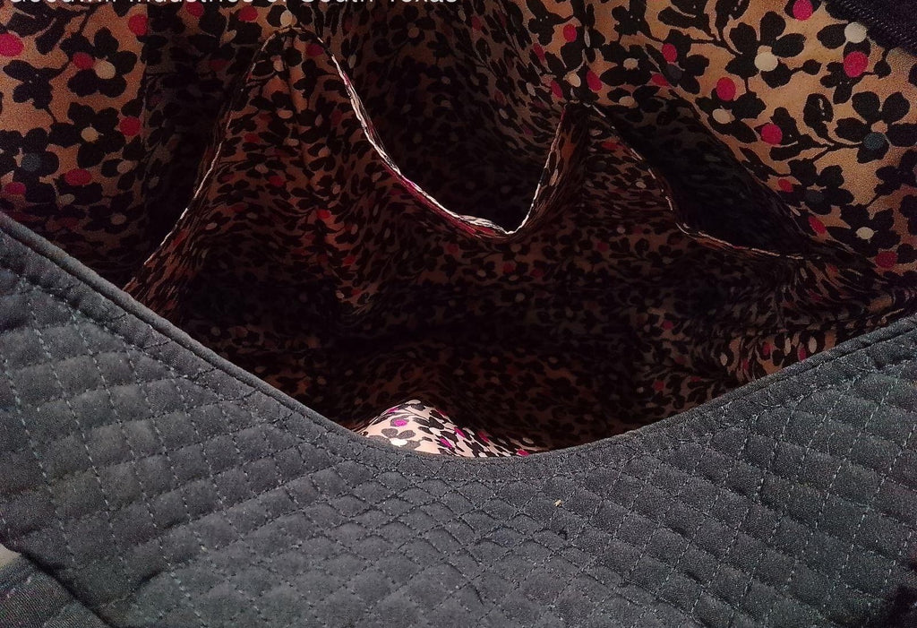 Vera Bradley Black Shoulder Bag