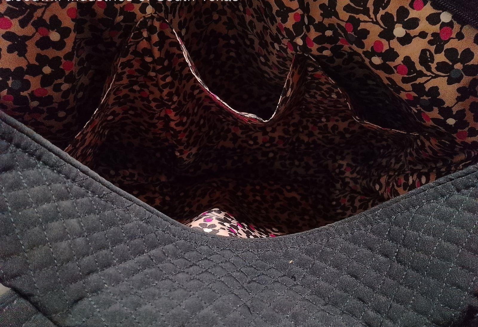 Vera Bradley Black Shoulder Bag