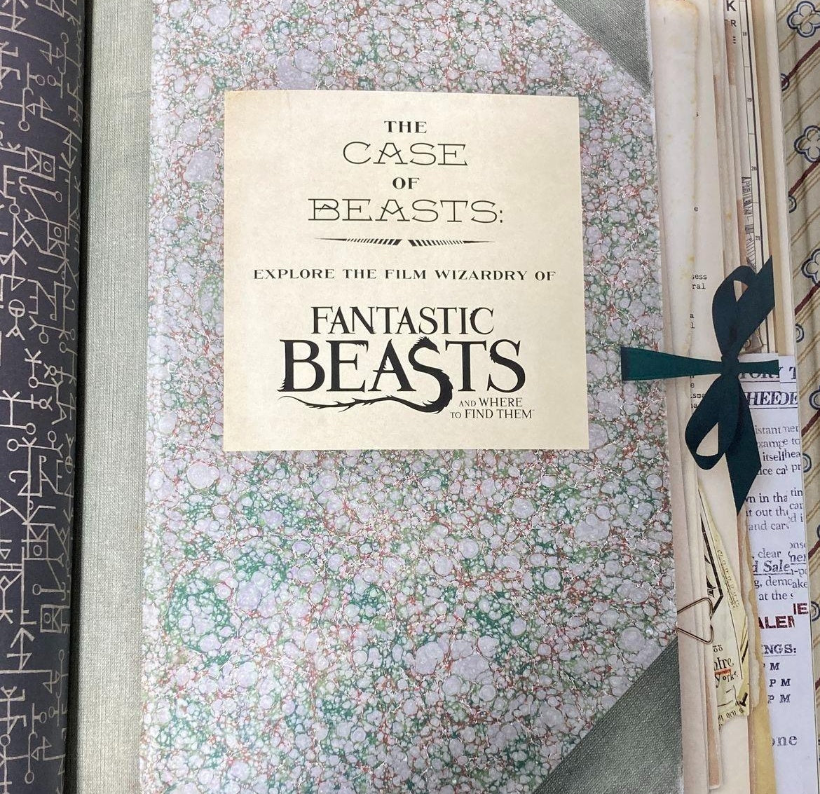 (SOLD) The Case of Beasts by Mark Salisbury | Designed by MinaLima | Fantastic Beasts Wizardry Archive Book 2016