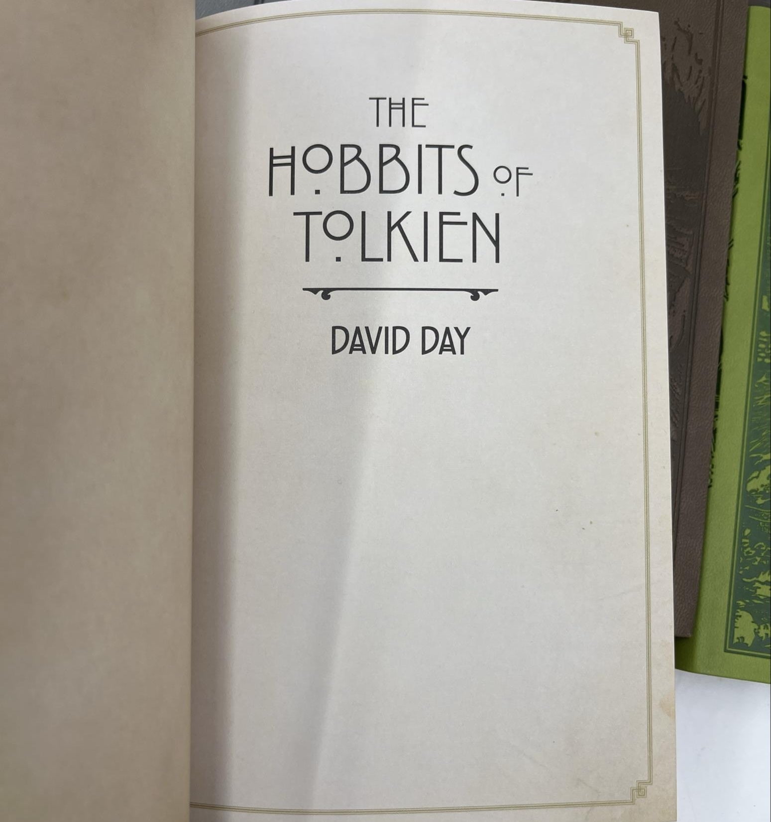 Leather-Bound The World of Tolkien Boxed Book Set by David Day – Illustrated Reference Collection
